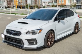 Extreme Online Store EOS Subaru WRX STi HT Style Carbon Fiber Front Splitter Lip - Image 6