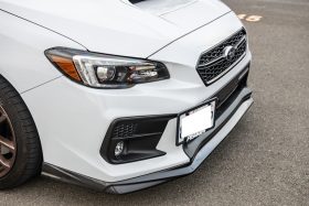 Extreme Online Store EOS Subaru WRX STi Carbon Fiber VRS Style Front Splitter - Image 7