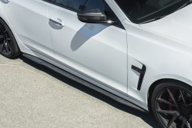EOS 2016-2019 Cadillac CTS-V Carbon Fiber Side Skirts Rocker Panels - Image 3