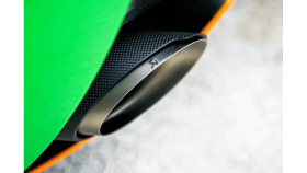 Akrapovic 2016-2020 McLaren 570S/570S Spider/ 570GT Slip-On Line Exhaust (Titanium) With Carbon Tips - Image 1