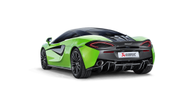 Akrapovic 2016-2020 McLaren 570S/570S Spider/ 570GT Slip-On Line Exhaust (Titanium) With Carbon Tips - Image 2