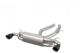 Kooks Headers Supra 3" Stainless Steel Axle-Back Exhaust - Black Tips for GR Supra - Image 2