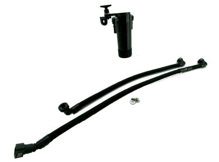 UPR Products 2020-2024 Chevrolet Corvette C8 Single Valve Oil Catch Can Plug N Play