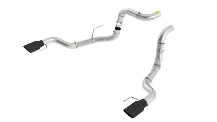 Borla Exhaust 2017-2020 Ford F-150 Raptor Connecting Pipe – Black Chrome Tips