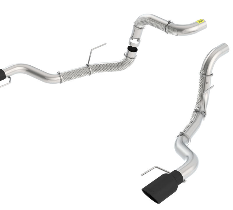 Borla Exhaust 2017-2020 Ford F-150 Raptor Connecting Pipe – Black Chrome Tips