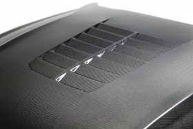 Anderson Composites 2018-2023 Ford Mustang Type-GT5 Double Sided Carbon Fiber Hood - Image 4