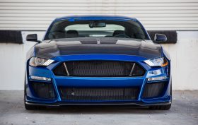 Anderson Composites 2018-2023 Ford Mustang Type-GT5 Double Sided Carbon Fiber Hood - Image 1