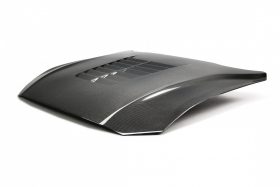 Anderson Composites 2018-2023 Ford Mustang Type-GT5 Double Sided Carbon Fiber Hood - Image 2