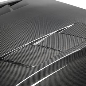 Anderson Composites 2018-2022 Ford Mustang Type-SA Double Sided Carbon Fiber Hood - Image 1