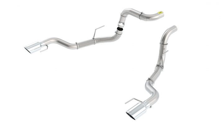 Borla Exhaust 2017-2020 Ford F-150 Raptor Connecting Pipe - Chrome Tips