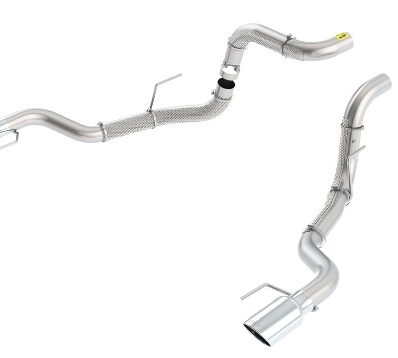 Borla Exhaust 2017-2020 Ford F-150 Raptor Connecting Pipe - Chrome Tips