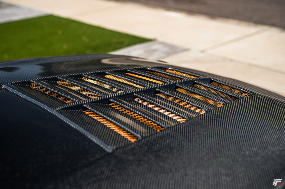Anderson Composites Carbon Fiber Type-GT5 Hood 2015-2017 Ford Mustang (double sided) main image 0