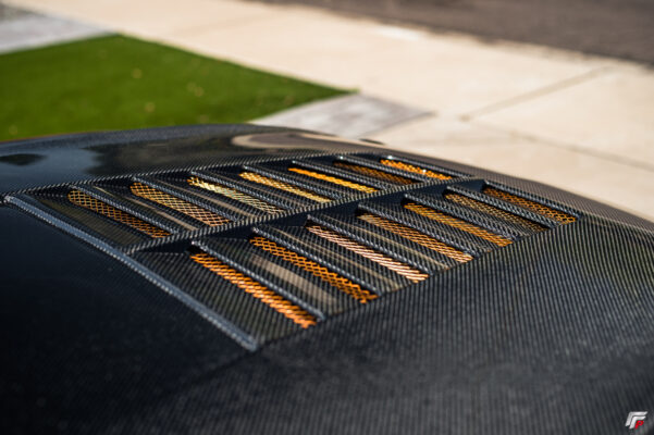 Anderson Composites Carbon Fiber Type-GT5 Hood 2018-2023 Ford Mustang (double sided) main image 1