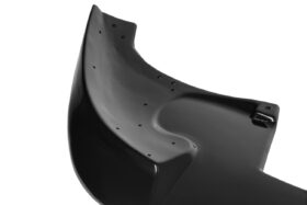 EOS 2005-2013 Chevrolet Corvette C6 Base Primer Black Extended Front Splitter Lip - Image 4