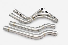 Function Factory Performance -Benz C63 AMG W204 M156 Long Tube Headers w/ Midsection