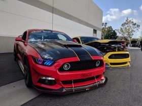 Oracle Lighting 2015-2017 Ford Mustang Headlights Dynamic Colorshift Upgrade w/ Halo Kit - Image 2