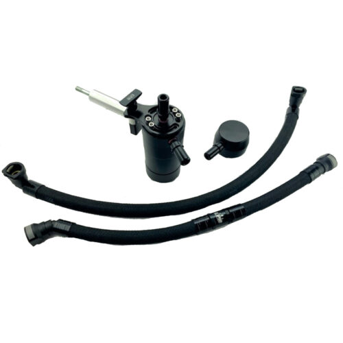 UPR Products 2020-2022 Ford Mustang GT500 Single Valve Oil Catch Can w/ Clean Side Separator Plug N Play