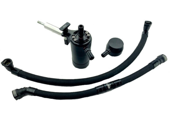 UPR Products 2020-2022 Ford Mustang GT500 Single Valve Oil Catch Can w/ Clean Side Separator Plug N Play