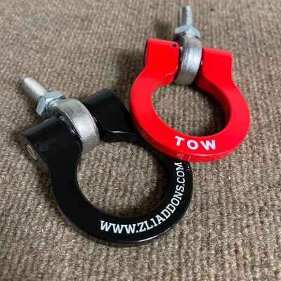 ZL1 Addons Universal Premium Tow Hook D-Ring Setup Only