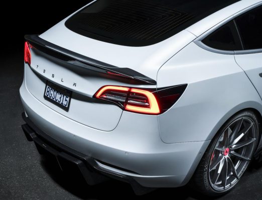 Vorsteiner 2018-2021 Tesla Model 3 Volta Aero Carbon Fiber Decklid Spoiler