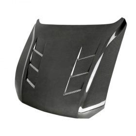 Anderson Composites 2018-2022 Ford Mustang Type-SA Double Sided Carbon Fiber Hood
