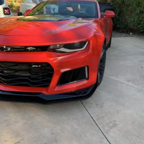 ZL1 Addons 2017-2021 Chevrolet Camaro ZL1 Front Splitter Extension - Image 5