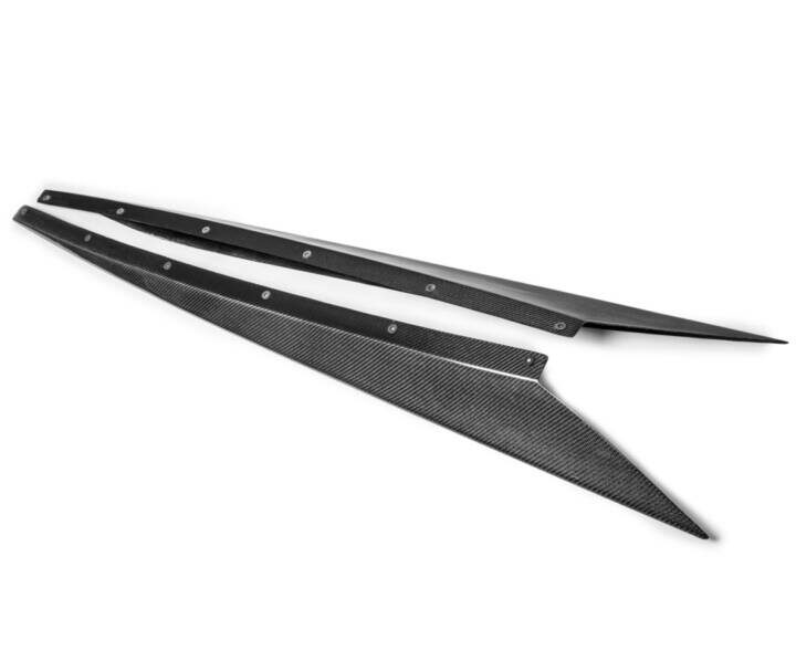 EOS 2020-2024 Chevrolet Corvette C8 Carbon Fiber Side Skirts