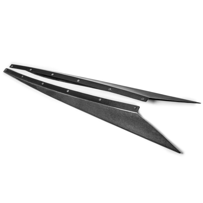 EOS 2020-2024 Chevrolet Corvette C8 Carbon Fiber Side Skirts