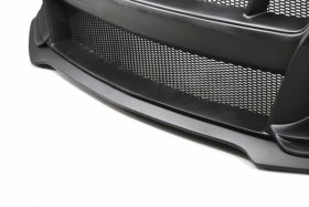 Anderson Composites 2018-2022 Ford Mustang Type-ST GT500 Style Fiberglass Front Bumper with Fiberglass Grille + Front Lip - Image 3