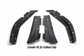 Anderson Composites 2018-2022 Ford Mustang Type-ST GT500 Style Fiberglass Front Bumper with Carbon Fiber Grille + Front Lip - Image 7