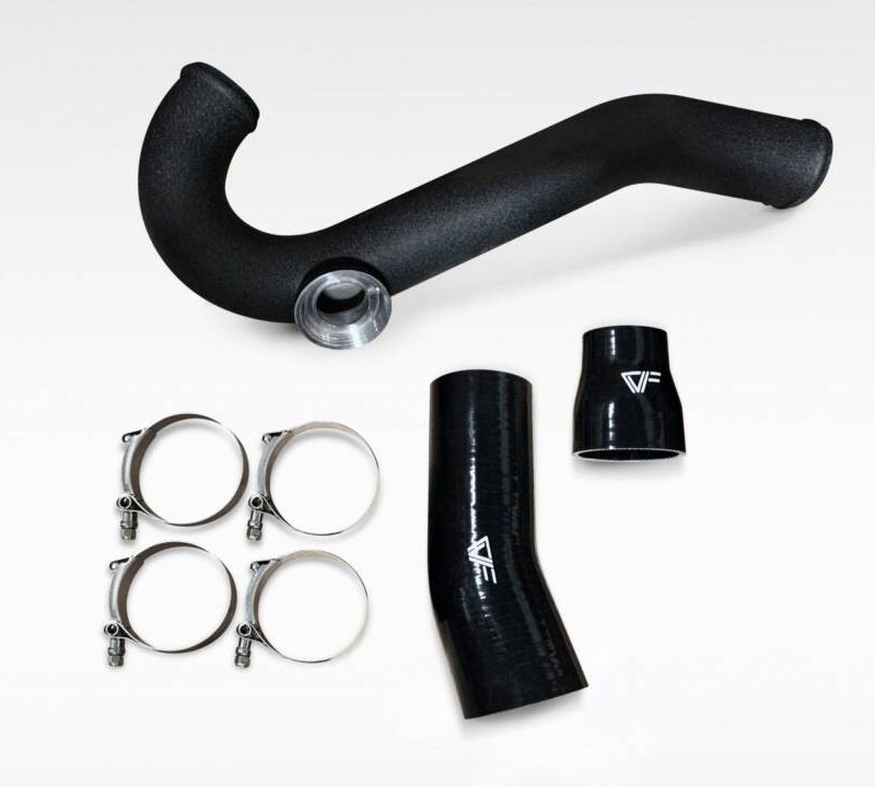 CVF  2015-2023 Ford Mustang EcoBoost Hot-Side Aluminum Intercooler Pipe with HKS Flange