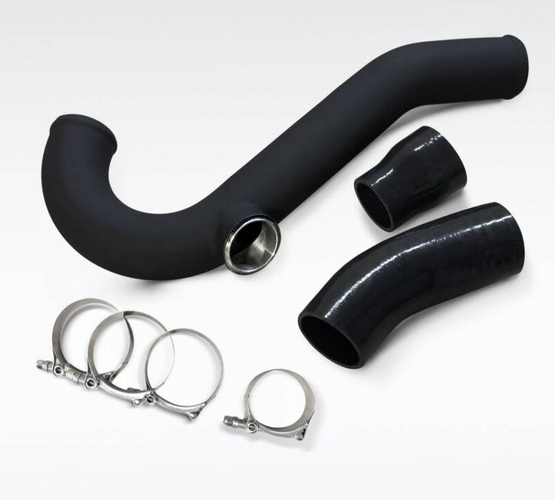 CVF  2015-2023 Ford Mustang EcoBoost Hot-Side Aluminum Intercooler Pipe with TiAl Flange