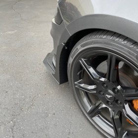ZL1 Addons 2018-2023 Ford Mustang EcoBoost / GT Standard Front Splitter Extension w/ GT500 Winglets - Image 3