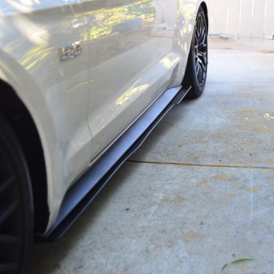 ZL1 Addons 2018-2023 Ford Mustang GT Performance Package Stealth Body Kit – Side Skirts