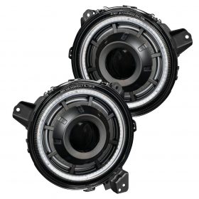 Oracle Lighting Jeep Wrangler JL Oculus Color Shift Bi-LED Projector Headlights - Image 3