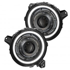 Oracle Lighting Jeep Wrangler JL Oculus Color Shift Bi-LED Projector Headlights - Image 2