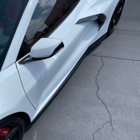 ZL1 Addons 2020-2024 Chevrolet Corvette C8 Side Skirt Ext...