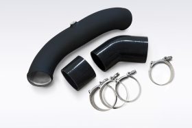 CVF  2015-2023 Ford Mustang EcoBoost Aluminum Intercooler Charge Pipe Kit with HKS Flange - Image 2