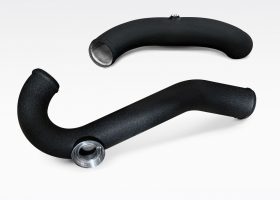 CVF  2015-2023 Ford Mustang EcoBoost Aluminum Intercooler Charge Pipe Kit with HKS Flange - Image 1