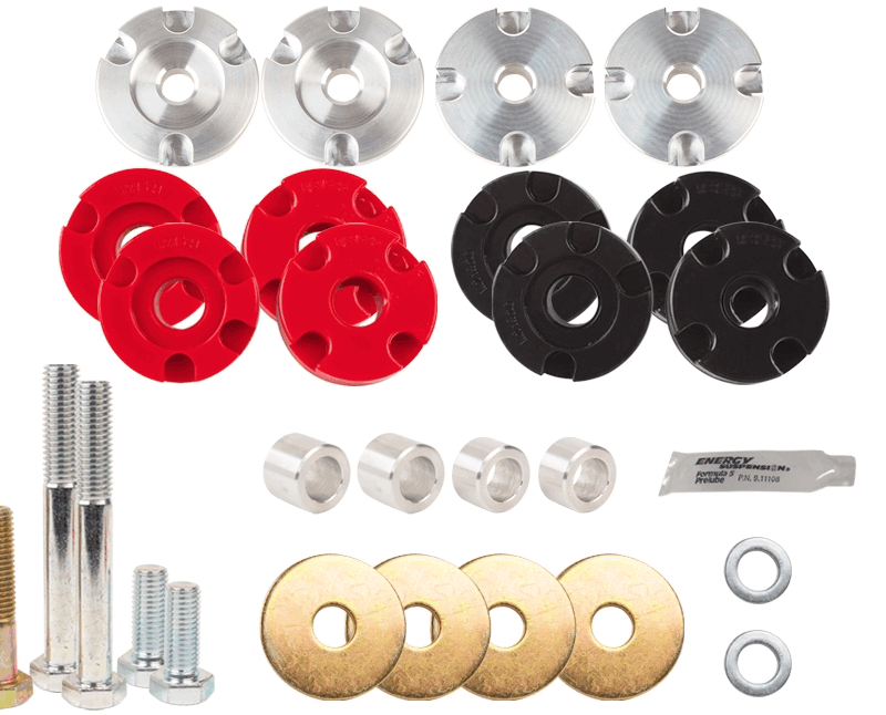 Steeda 2015-2022 Ford Mustang Differential Bushing Insert System - Street to Full Race Combo Kit EcoBoost / V6