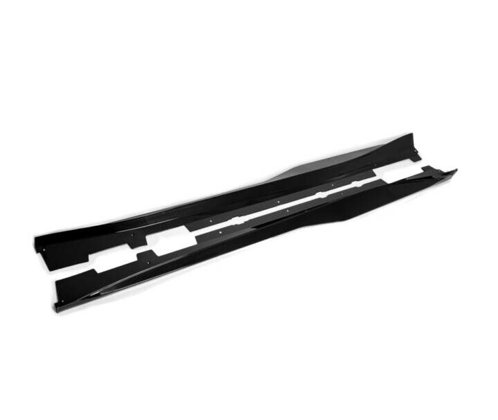 EOS 2019-2021 Chevrolet Camaro RS SS ZL1 Style Side Skirts Glossy Black