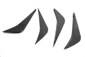 EOS  2014-2019 Chevrolet Corvette C7 Carbon Flash Bumper Diffuser Fins - image 4