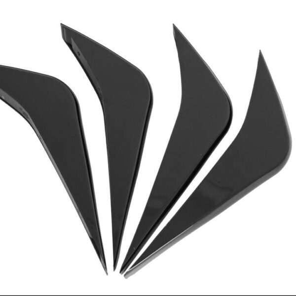 Carbon Flash diffuser fins rear straight-on