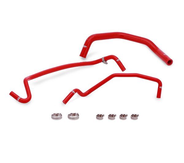 Mishimoto Ford Mustang GT Silicone Ancillary Coolant Hose Kit, 2015-2017 Red