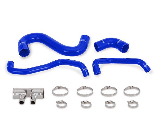 Mishimoto Ford Mustang GT Silicone Lower Radiator Hose, 2015+ , Blue