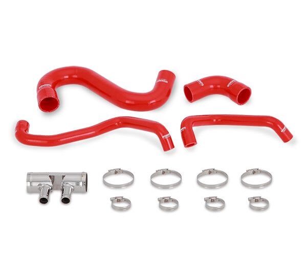 Mishimoto Ford Mustang GT Silicone Lower Radiator Hose, 2015+, Red