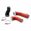 Performance Charge Pipe, Fits Toyota GR Supra 3.0L 2020+, Wrinkle Red