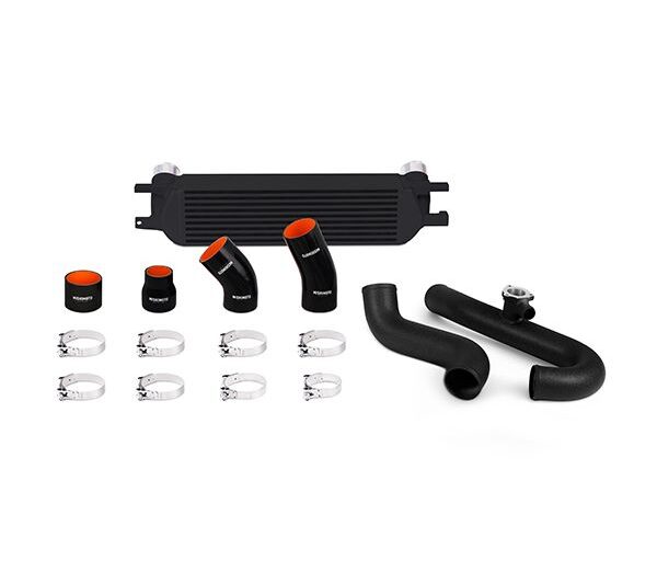 Mishimoto Ford Mustang EcoBoost Performance Intercooler Kit, 2015+ Black w/ Black Pipes