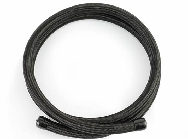 -12AN Braided Line, Black Nylon - 6ft