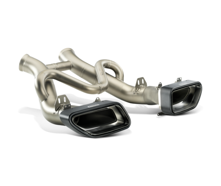 Akrapovic 2012-2014 McLaren Slip-On Line (Titanium)